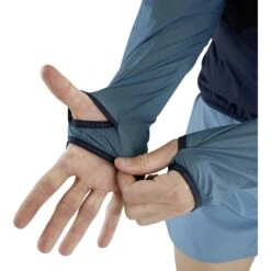 Dynafit Alpine Wind 2 Jacket Homme Bleu -Salomon Vetements Boutique main 08 0000071154 8071 DETAIL 1 c327