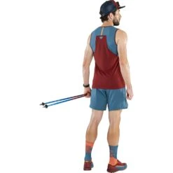 Dynafit Alpine Pro 2in1 Short Homme Bleu -Salomon Vetements Boutique main 08 0000071642 8161 BACK 0876