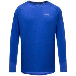 Gore Wear Energetic Long Sleeve Shirt Homme Bleu