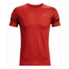 Under Armour Rush 2.0 Emboss Short Sleeve Homme Orange