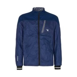 Diadora Wind Jacket Win Homme Bleu Marine