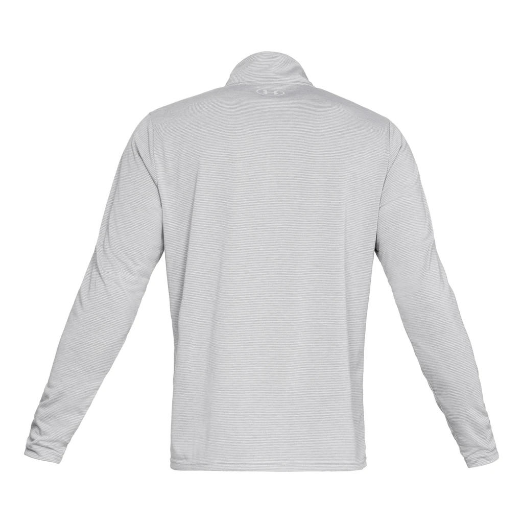 Under Armour Threadborne Streaker 1/4 Zip Homme Gris 2 Under Armour Threadborne Streaker 1/4 Zip Homme Gris – Image 2