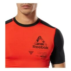 Reebok Ost Short Sleeve Graphic Comp T-Shirt Homme Rouge -Salomon Vetements Boutique main 238523 151111 3 c661