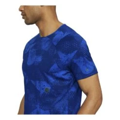 Under Armour Rush Short Sleeves Homme Bleu -Salomon Vetements Boutique main 247908 158296 5 b70a