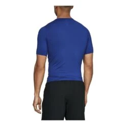 Under Armour Rush Compression Short Sleeves Homme Bleu -Salomon Vetements Boutique main 247915 158299 3 9a57