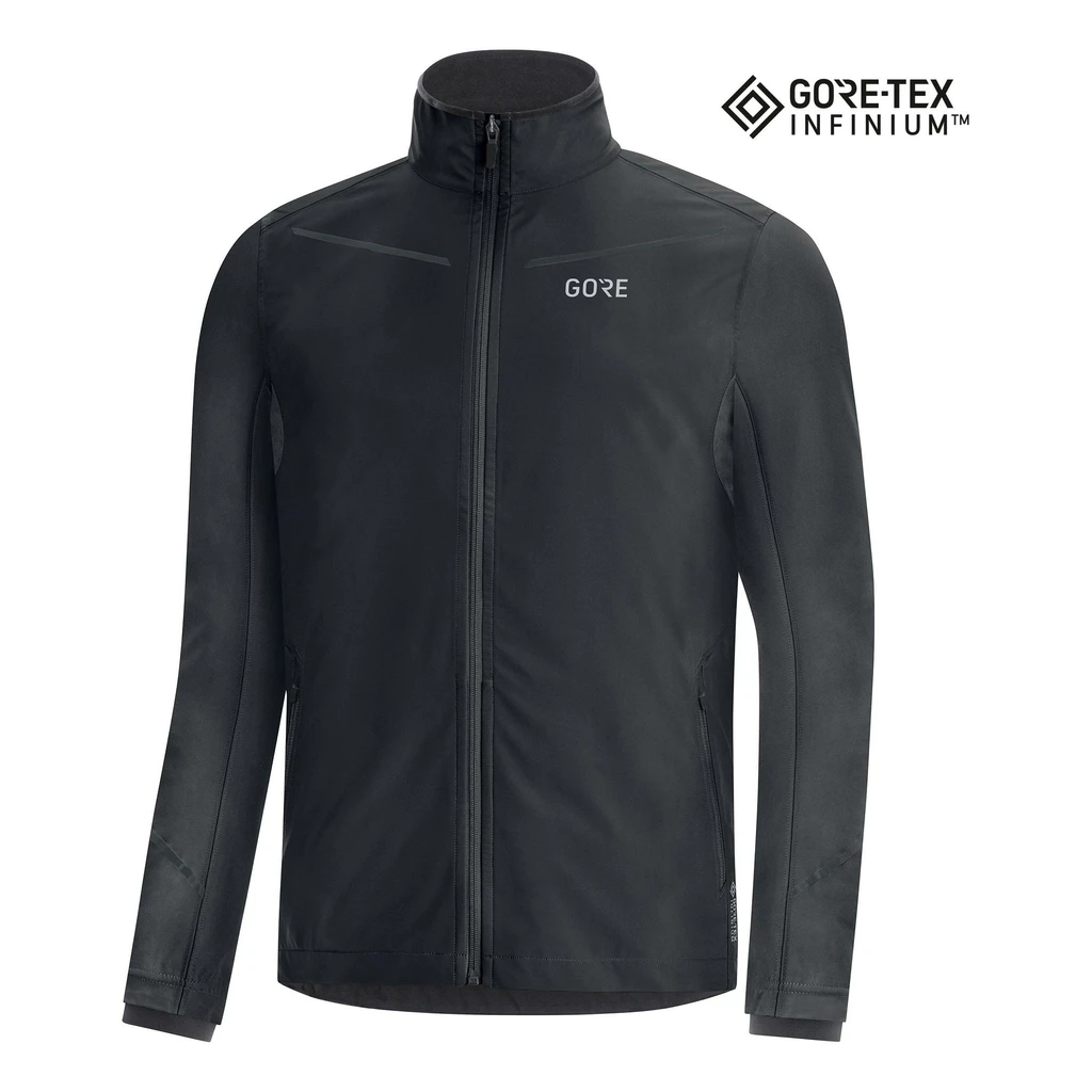 Gore Wear R3 Partial Gore-Tex Infinium Jacket Homme Noir 1 Gore Wear R3 Partial Gore-Tex Infinium Jacket Homme Noir