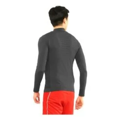 Salomon Explore Seamless Half Zip Homme Noir -Salomon Vetements Boutique main 284541 179753 3 71db