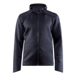 Craft Adv Charge Zip Hood Jacket Homme Noir