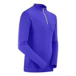 Salomon Explore Seamless Half Zip Homme Bleu -Salomon Vetements Boutique main 297062 187518 0 8e5d