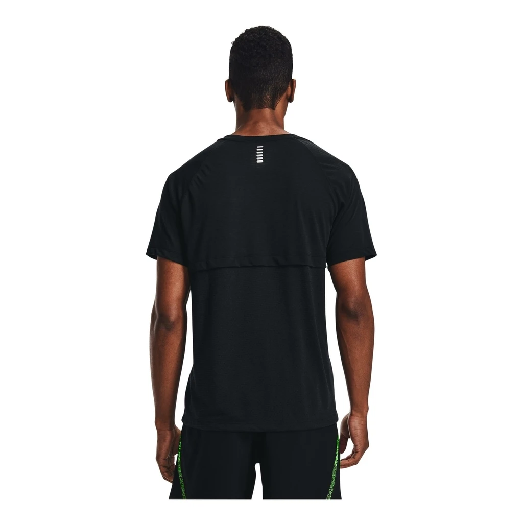 Under Armour Streaker Short Sleeve Homme Noir 2 Under Armour Streaker Short Sleeve Homme Noir – Image 2