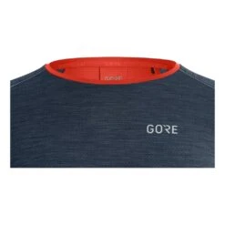 Gore Wear Energetic Long Sleeve Shirt Homme Bleu Nuit -Salomon Vetements Boutique main 300808 190677 3 fa6e