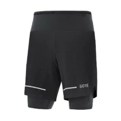 Gore Wear Ultimate 2in1 Short Homme Noir
