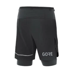 Gore Wear Ultimate 2in1 Short Homme Noir -Salomon Vetements Boutique main 301420 191050 5 c561