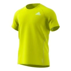 Adidas Runner T-Shirt Homme Jaune Fluo