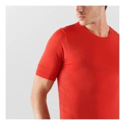 Salomon Sense Seamless T-Shirt Homme Rouge -Salomon Vetements Boutique main 305628 193964 4 f9c5
