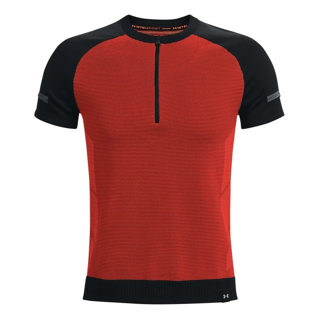 Under Armour Intelliknit Half Zip Short Sleeve Homme Noir 1 Under Armour Intelliknit Half Zip Short Sleeve Homme Noir