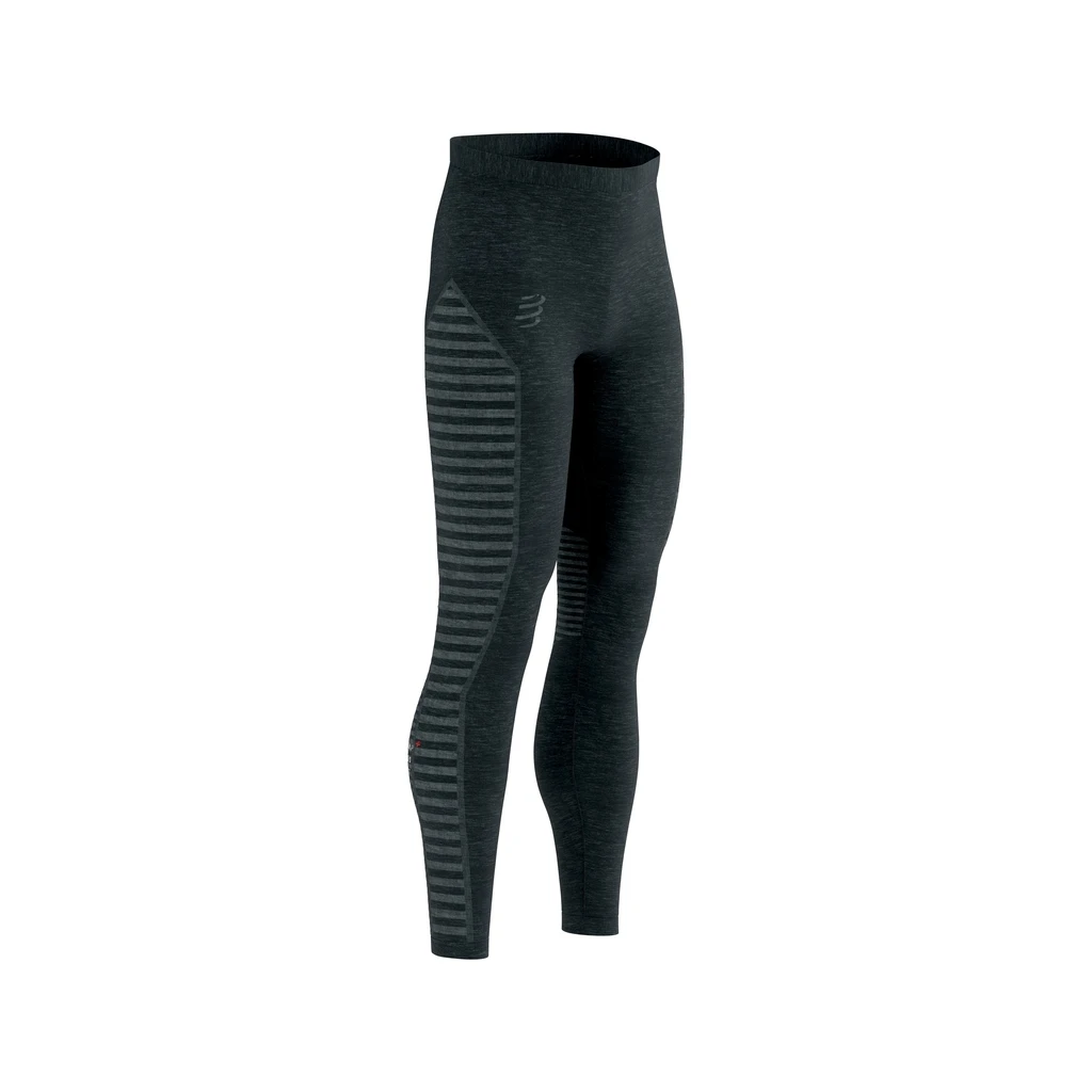 Compressport Winter Running Legging Homme Noir 2 Compressport Winter Running Legging Homme Noir – Image 2
