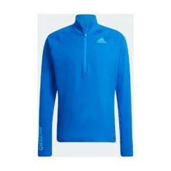 Adidas Adizero 1/2 Zip Homme Bleu