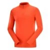 Salomon Explore Seamless Half Zip Homme Rouge