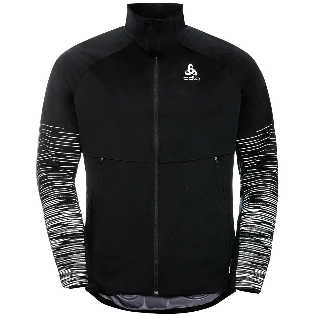 Odlo Jacket Zeroweight Pro Warm Reflect Homme Noir 1 Odlo Jacket Zeroweight Pro Warm Reflect Homme Noir
