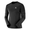 Salomon Agile Long Sleeve T-Shirt Homme Noir