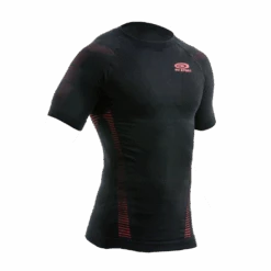 BV Sport RTech Manches Courtes Homme Noir
