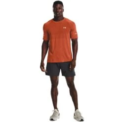 Under Armour Seamless Run Short Sleeve Homme Orange -Salomon Vetements Boutique main 529889 1600 1600 ac45