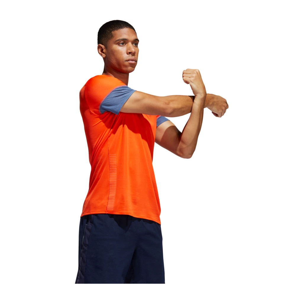 Adidas 25/7 Tee Runr Homme Orange 4 Adidas 25/7 Tee Runr Homme Orange – Image 4