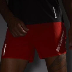 Salomon Sense Aero 5 Homme 11 Salomon Sense Aero 5 Homme -Salomon Vetements Boutique main LC1870300 6 MOD senseaero5shorts fieryred reflective m.png.high res 1a27