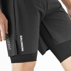 Salomon Exo Motion Twinskin Short Homme -Salomon Vetements Boutique main LC1956800 4 MOD exomotiontwshort deepblack twconstruction m fa21
