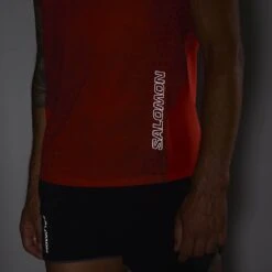 Salomon Sense Aero Homme Rouge 11 Salomon Sense Aero Homme Rouge -Salomon Vetements Boutique main LC2033300 5 MOD senseaerotrailtank fieryredbikingred reflective m 8415