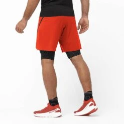 S-Lab S-Lab Ultra 2In1 Short Homme Rouge -Salomon Vetements Boutique main LC2260800 1 MOD slabultra2in1short fieryred run m.png.cq5dam.web .1200.1200 e10c