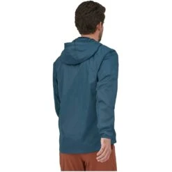Patagonia Houdini Jacket Homme Bleu -Salomon Vetements Boutique main PATA02472 03 f4e7