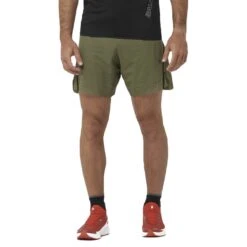 S-Lab S-Lab Speed Homme Vert Militaire -Salomon Vetements Boutique main SAL5957 1000 8 1 001c