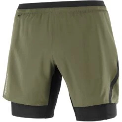 Salomon Cross Twinskin Homme Kaki