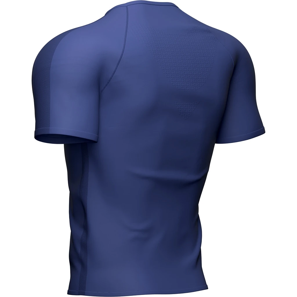 Compressport Training Short Sleeve Tshirt Homme Bleu 2 Compressport Training Short Sleeve Tshirt Homme Bleu – Image 2
