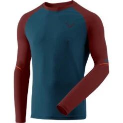 Dynafit Alpine Pro Long Sleeve Tee Homme Bordeaux