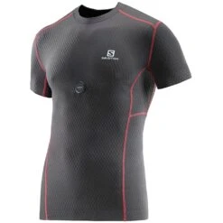 Salomon T-shirt Movesense Homme Gris