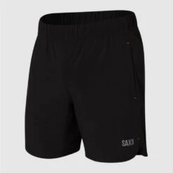 Saxx Gainmaker 2In1 Short 7 Inches Homme Noir