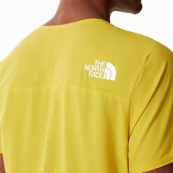The North Face Flight Weightless Short Sleeve Shirt Homme Jaune -Salomon Vetements Boutique main t l chargement 25 8f76