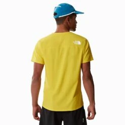 The North Face Flight Weightless Short Sleeve Shirt Homme Jaune -Salomon Vetements Boutique main t l chargement 28 b9e5