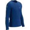 Compressport Training Tshirt Long Sleeve Homme Bleu